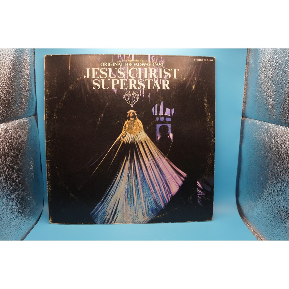 Jesus Christ Superstar Original Broadway Cast Vinyl LP Record DL7-1503 MCA 1971